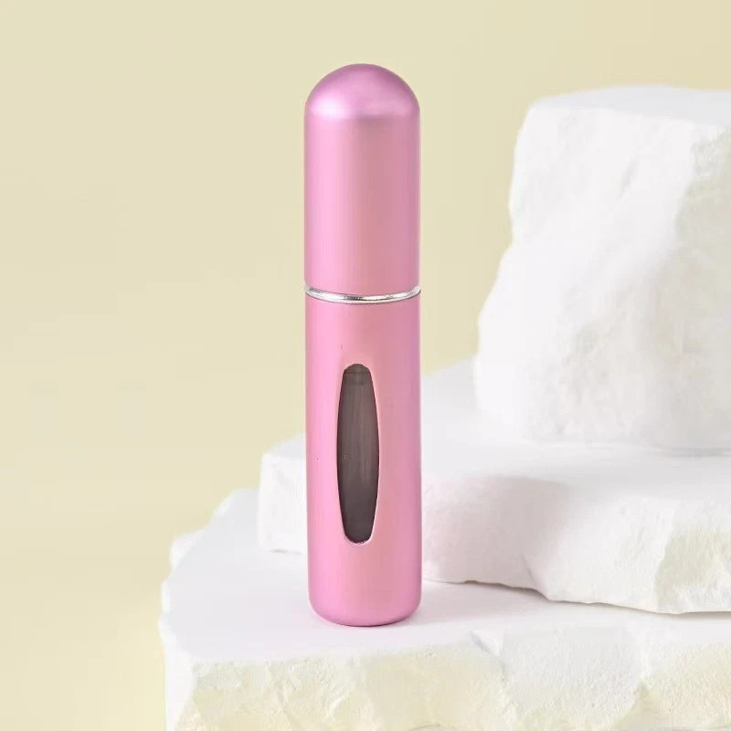 Any 5 PCS Mini Travel Perfume Atomizer Bottle Portable Spray Pump Case Refill