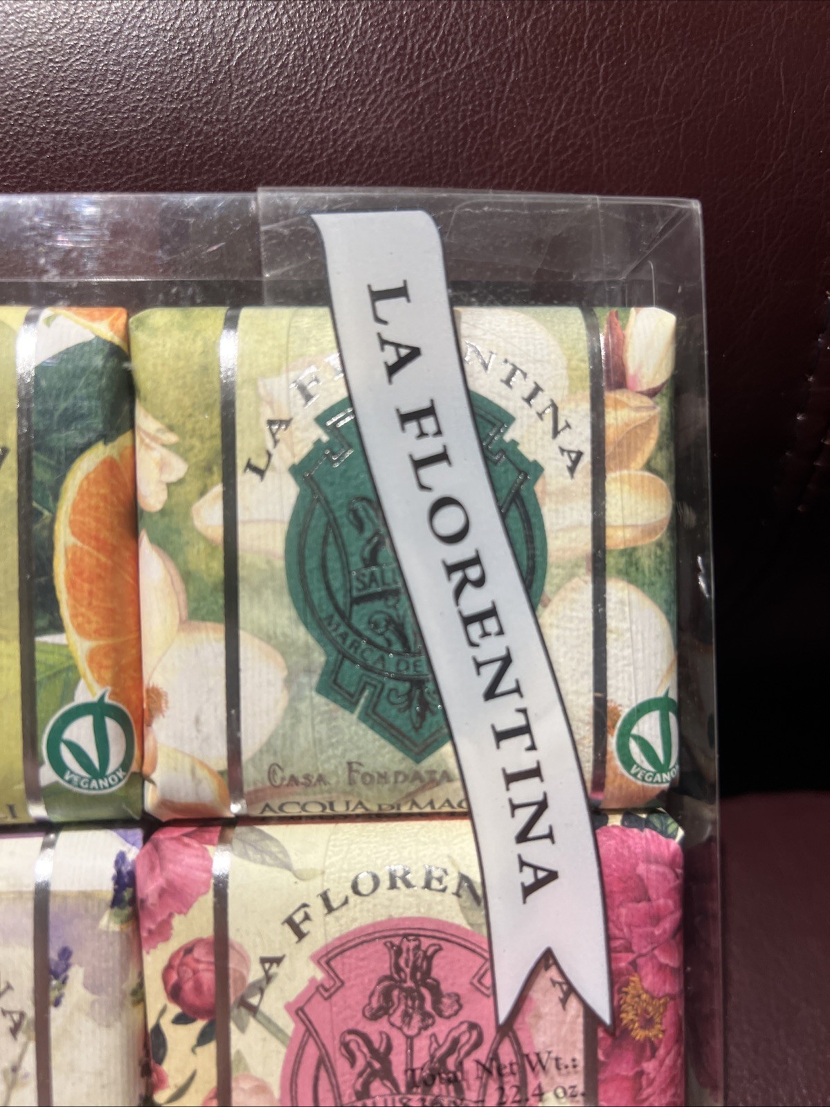 La Florentina Italian Soap Collection Gift Set Of 6 Assorted Scents 3.7oz