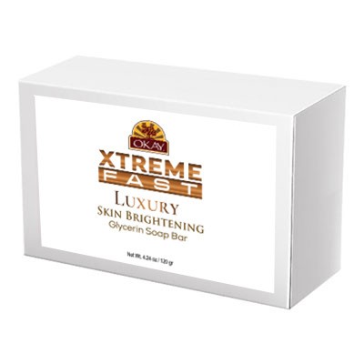 Xtreme Fast Luxury Skin Brightening Facial and Body Soap Bar – 5.5 oz / 155 gr
