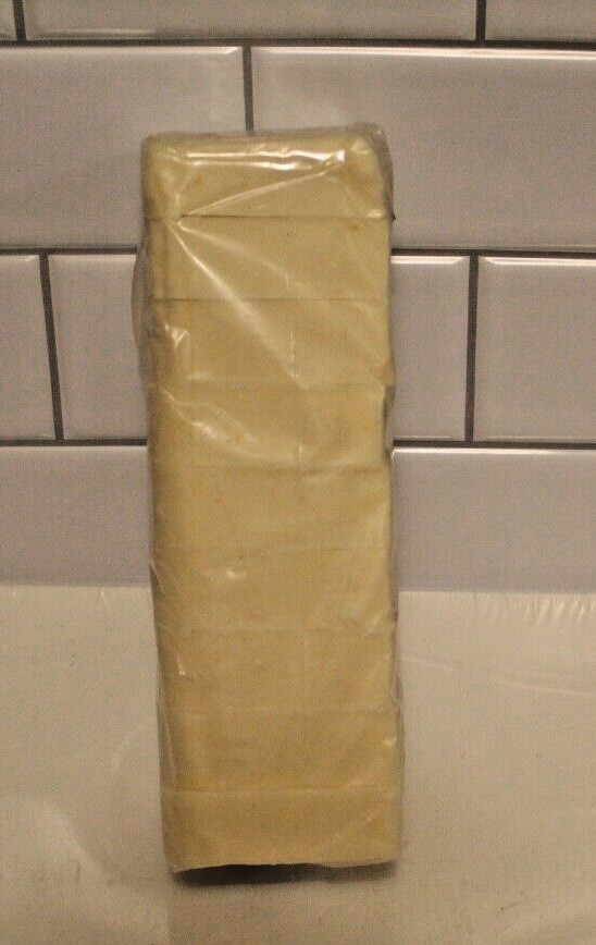 Carrot Citrus Cold Processed handmade soap loaf, 9 precut bars- FREE Shipping