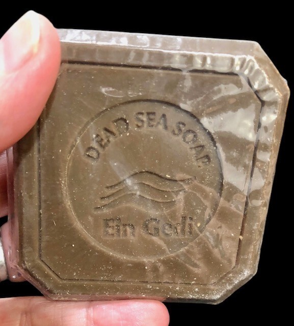 Black Mud Soap EIN GEDI ISRAEL Dead Sea Minerals 100g New sealed in box