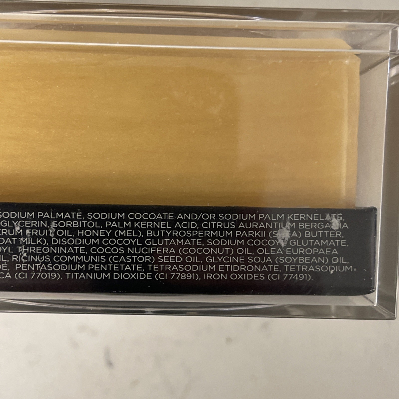 NEW Beekman Lump of Gold Shimmer Soap Star Anise Bergamot Sealed 8 oz