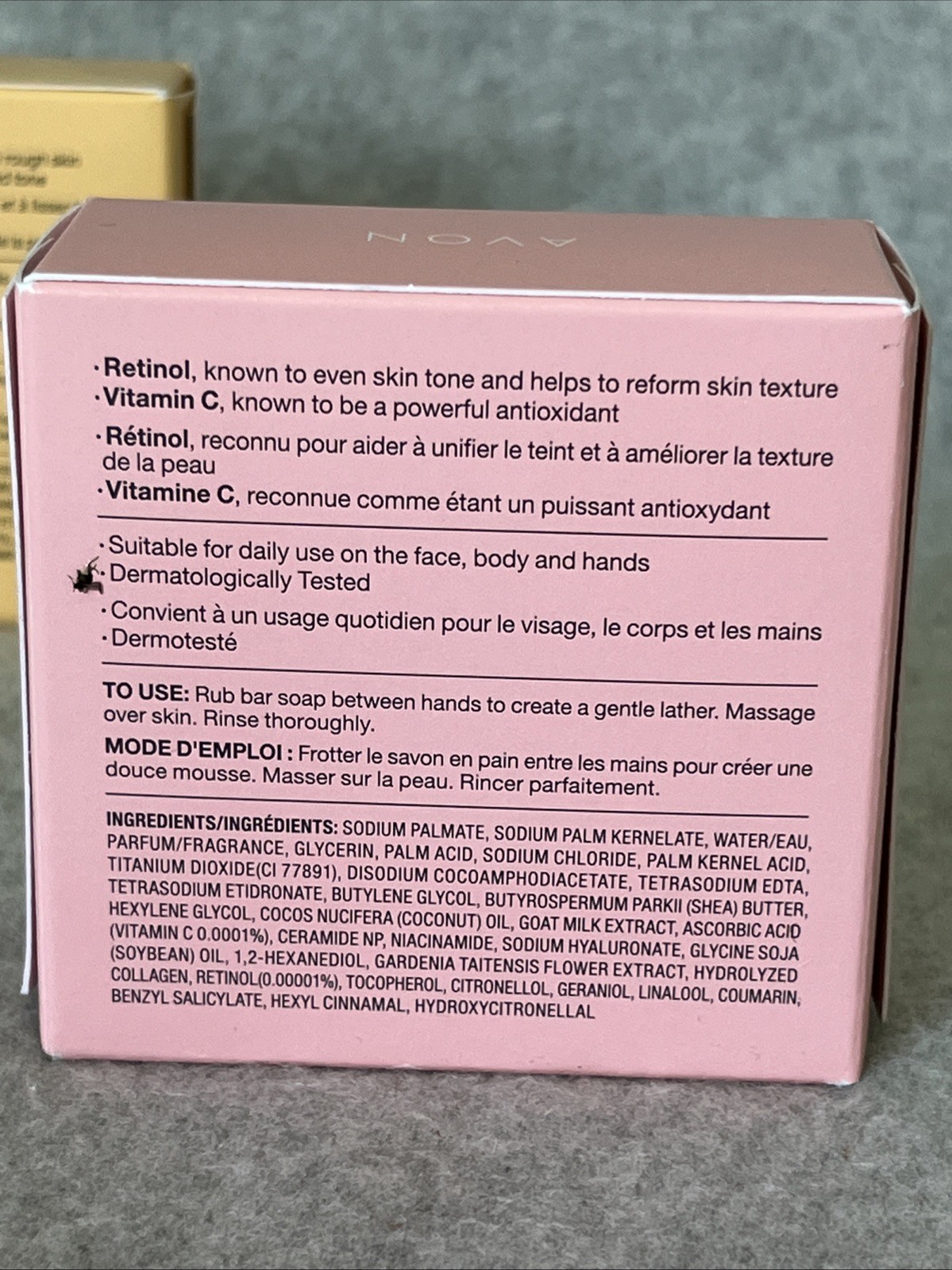 AVON Skin so Soft Bar Soap Original Soft & Sensual Facial Bar w/Salicylic Acid