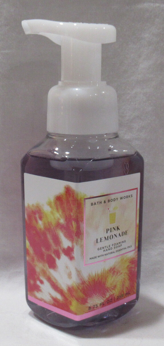 Bath & Body Works Gentle Foaming Hand Soap Lot Set of 2 PINK LEMONADE