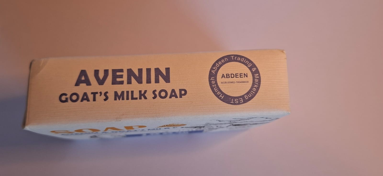 Avenin Goat Milk Soap Bar – Gentle Moisturizing Soap for Soft, Smooth Skin.