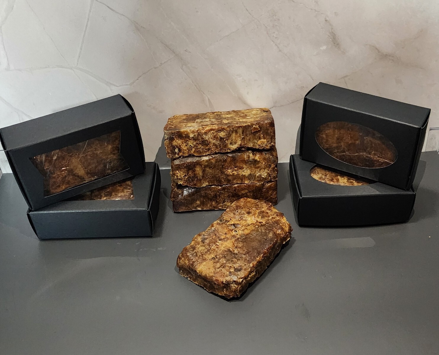 African Black Soap For Acne, Wrinkles, Scars, Pure&Natural