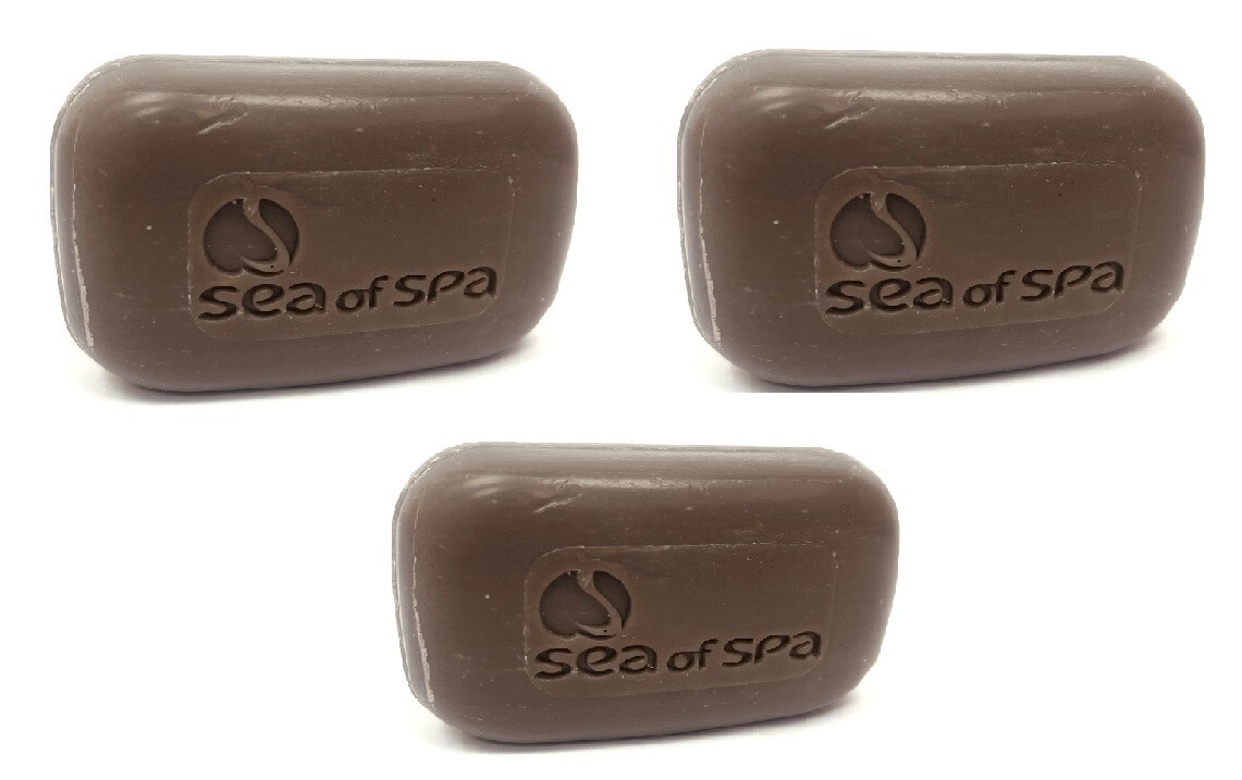 Pack of 3 Sea Of Spa Dead Sea Mud Soap 125gr