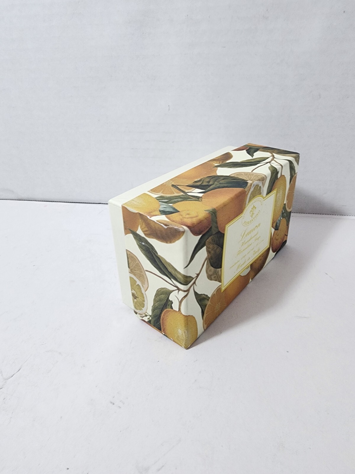 Saponificio Artigianale Fiorentino Large 10.5oz Bar Soap Italy Lemon BRAND NEW!