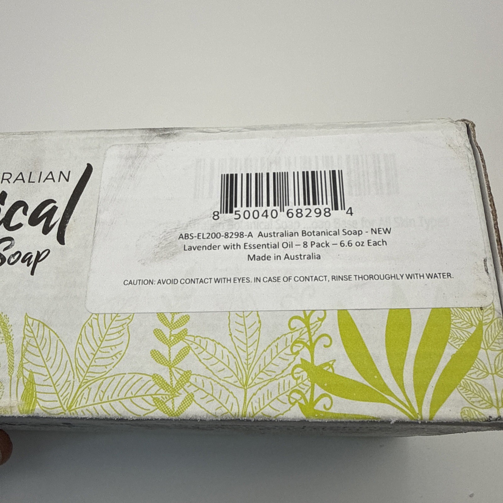 LOT OF 7 ~ Australian Botanical Soap ~ LAVENDER ~ 6.6 Oz X 7 NEW IN BOX