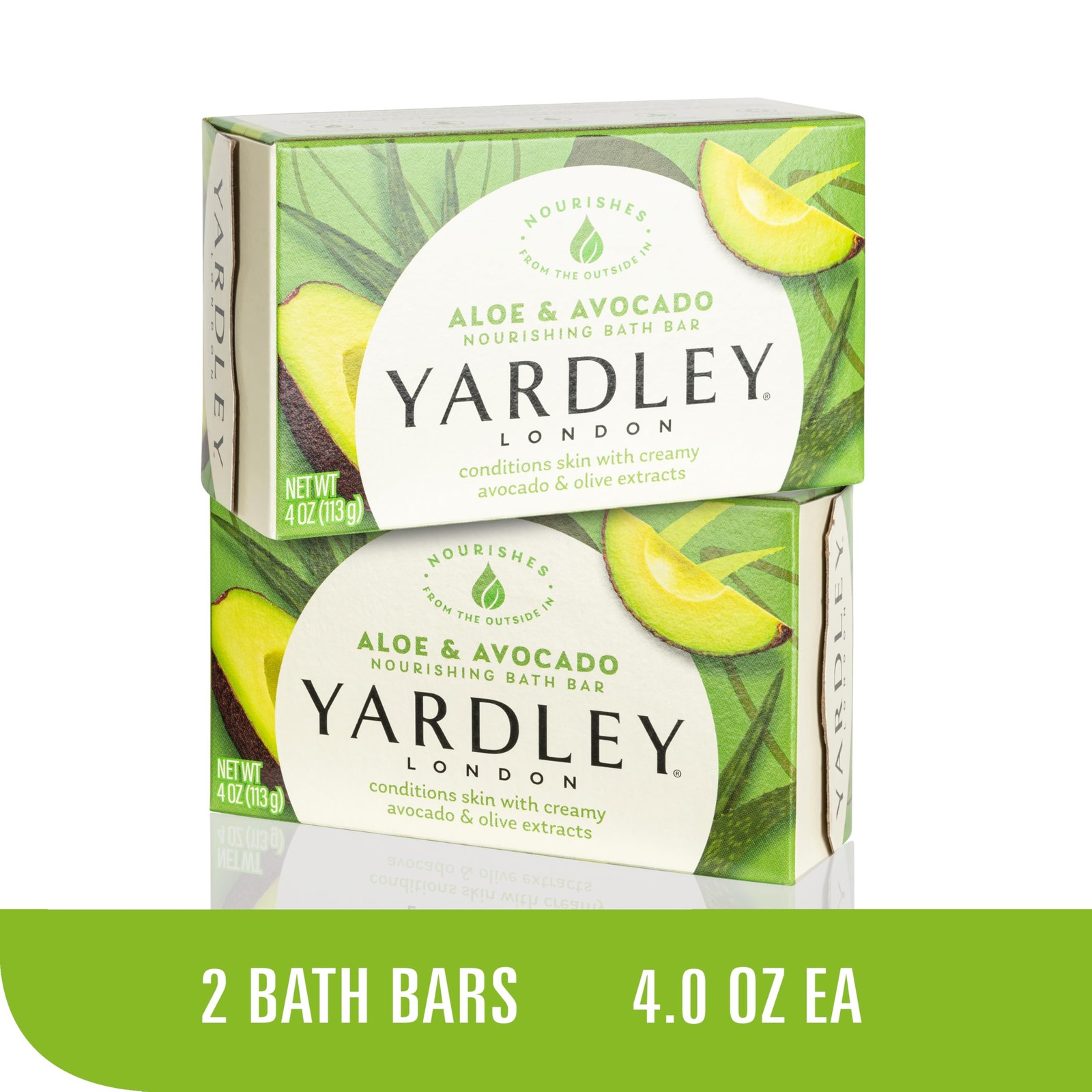 Yardley London Soap Bath Bar Bundle – 10 Bars Total / 2 Of Each