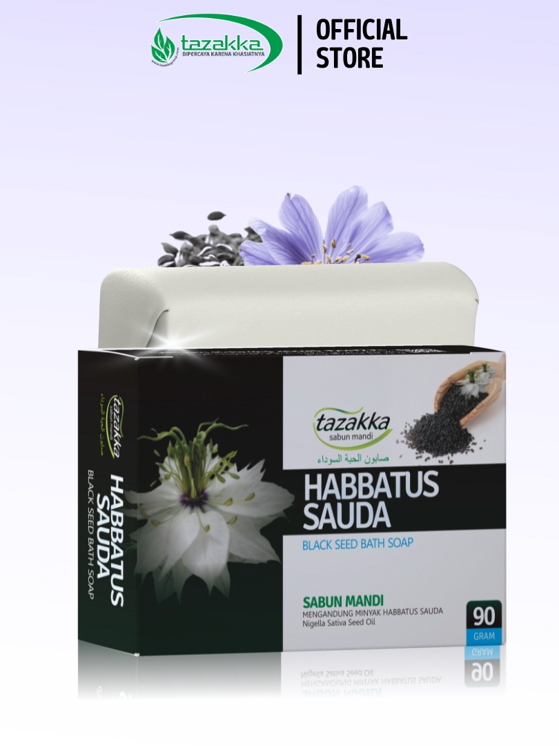 3x Tazakka black seed bath soap bar 90g bundle aroma ritual