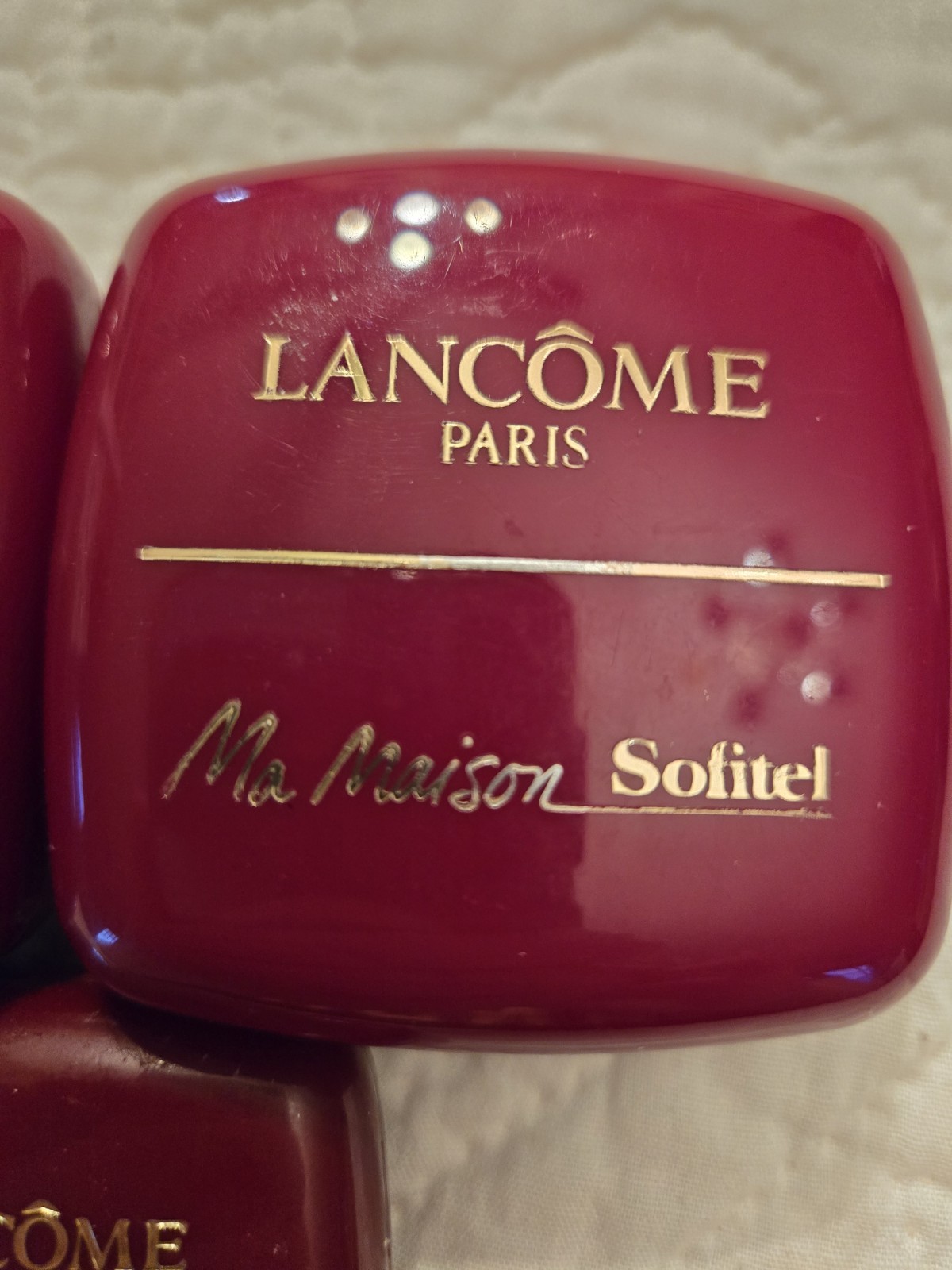 Vintage Lancome Paris Ma Maison Hotel Sofitel Soap In Original Cases 3 Bars