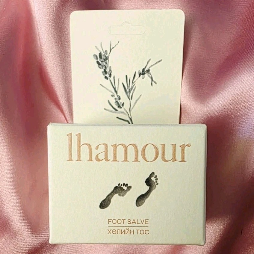 lhamour Lavender Foot Salve 30g Handmade Cruelty-Free Eco-Friendly