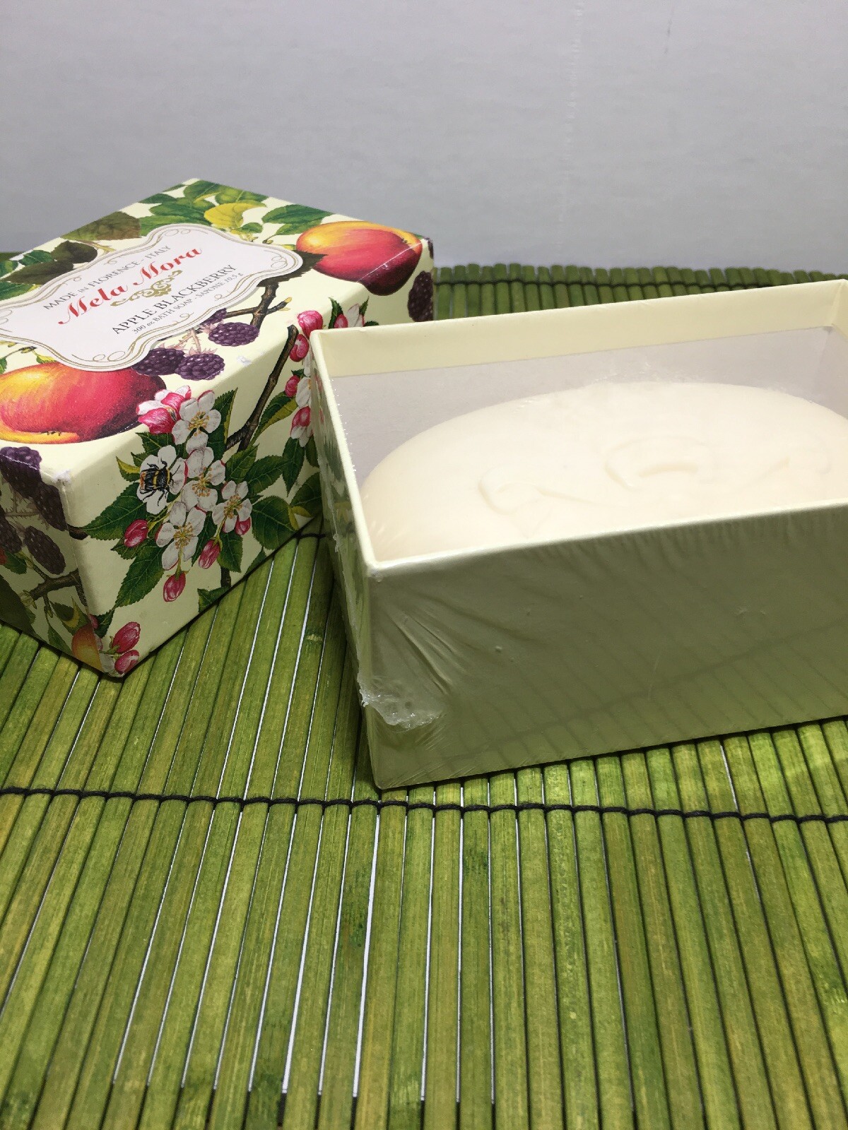 Apple Blackberry Sapone Mela Mora Made in Italy Hand Made Tuscan Soap NEW