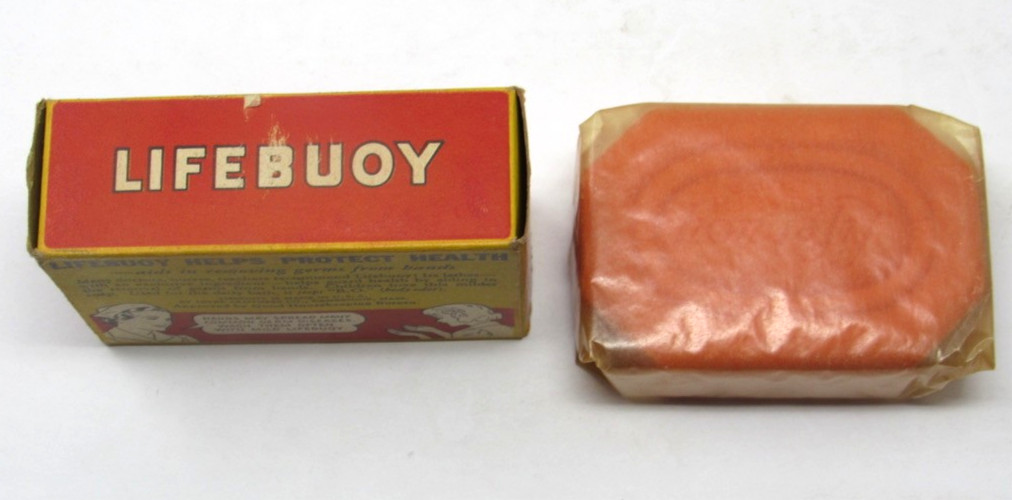 1940s Lifebuoy Health Soap NOS Original Great Condition! Soap is Sealed!