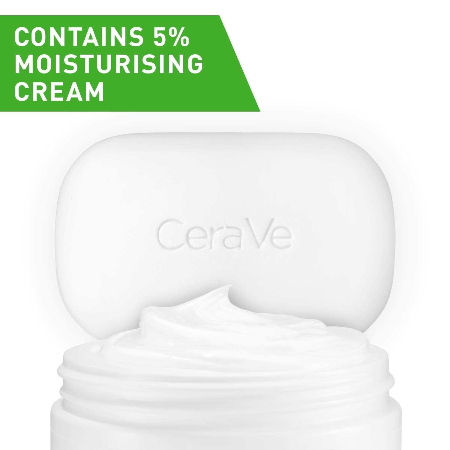CeraVe Hydrating Cleanser Bar | Soap-Free Body and Facial Cleanser with 5%