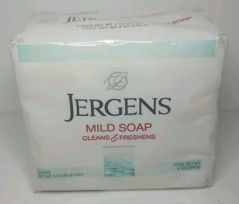 1 Jergens Mild Soap Cleans & Freshens 3 Bars In 1 Package 3 OZ/85g Each