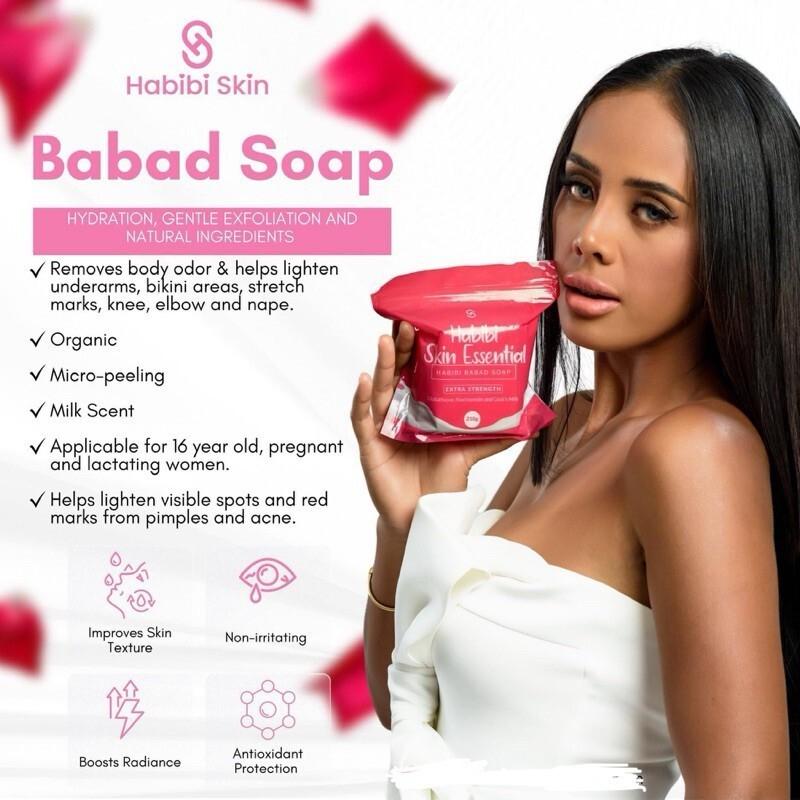 Habibi Skin Essential BABAD Soap Bar Soap 210g (2 Pack)