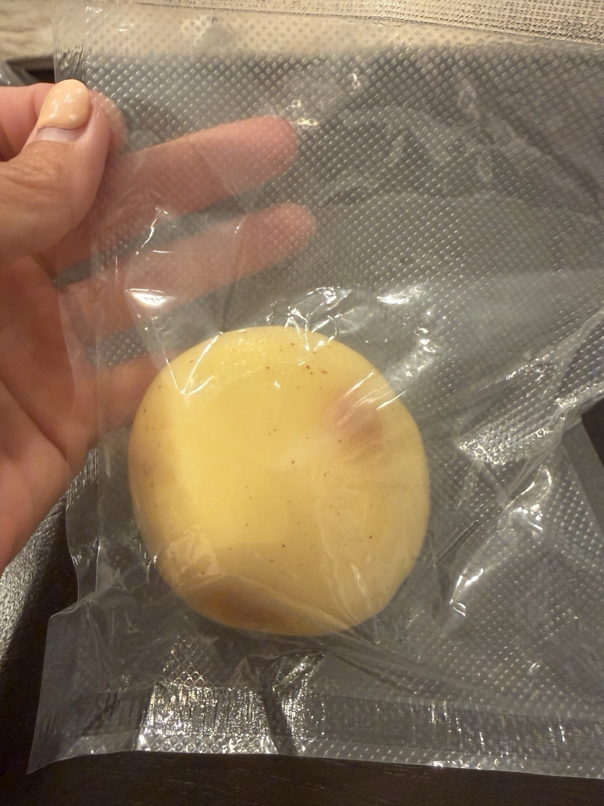 Super Crunchy Potato squishy squeeze. Very crunchy sound and feeling