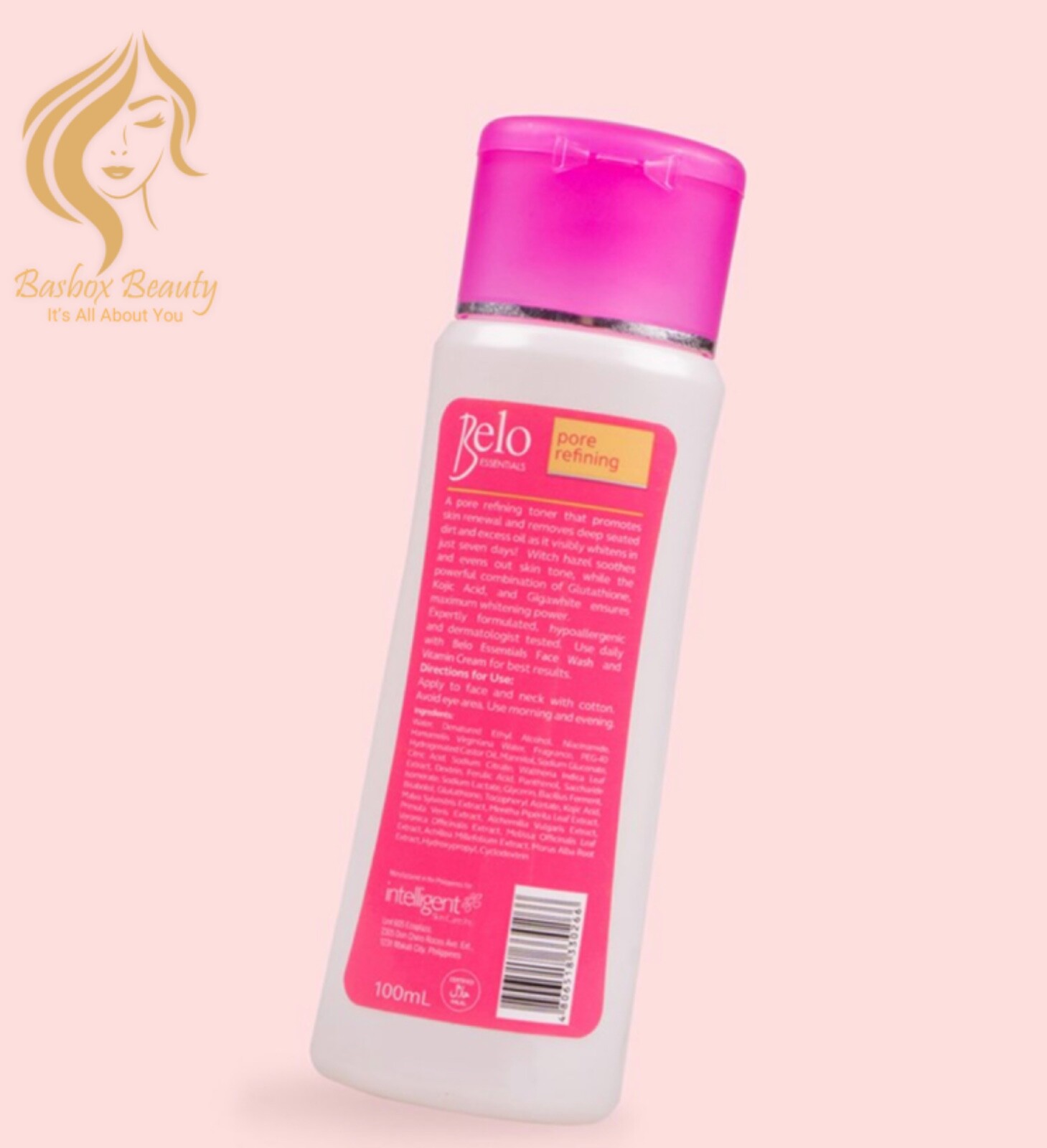 Belo Essentials Pore Refining Toner, 100ml
