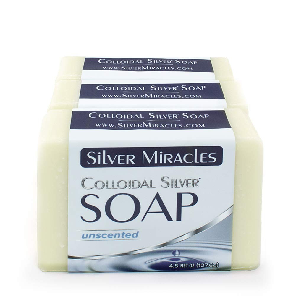 Colloidal Silver Soap – 3 pack