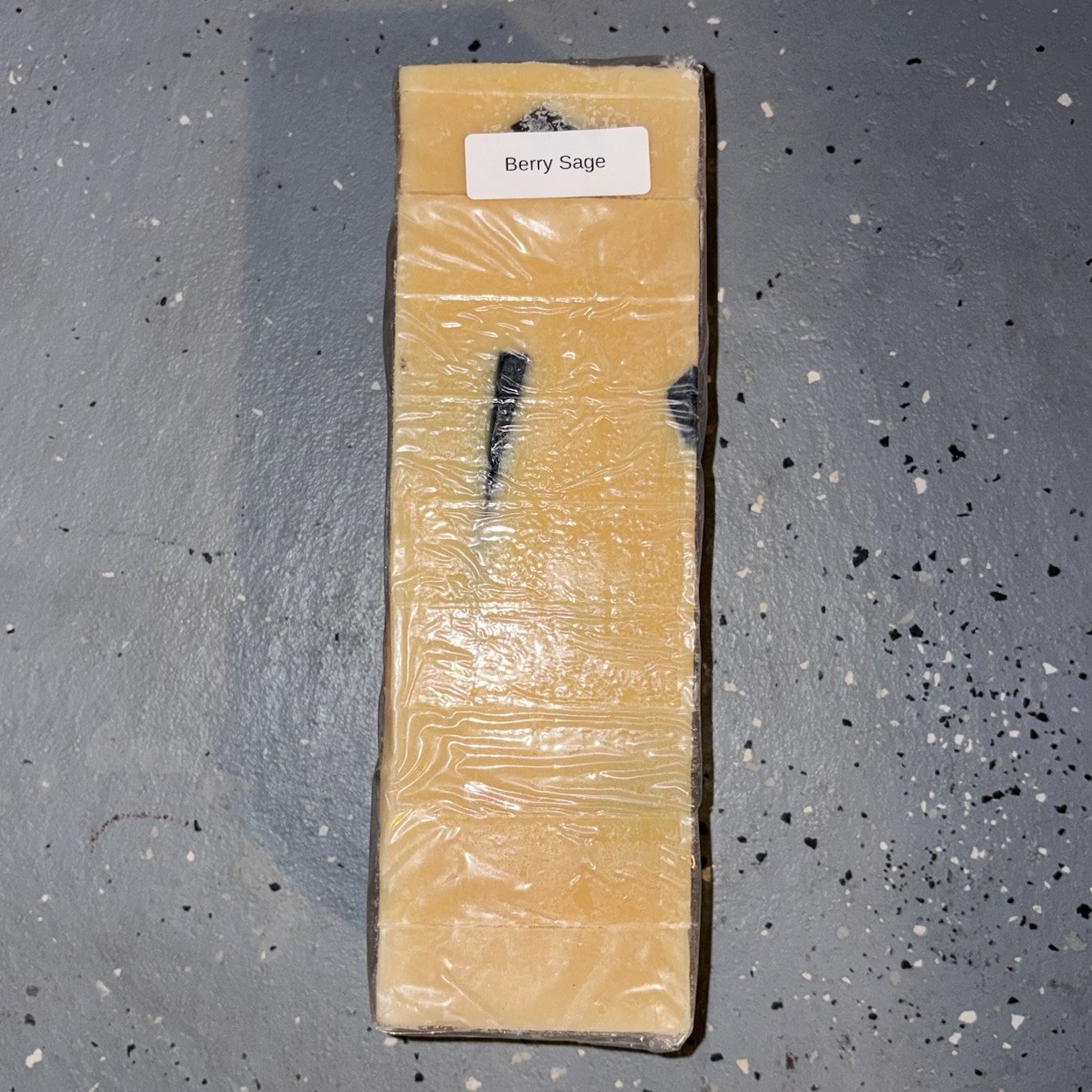 Berry Sage Handmade Soap Loaf – Precut 9 bars