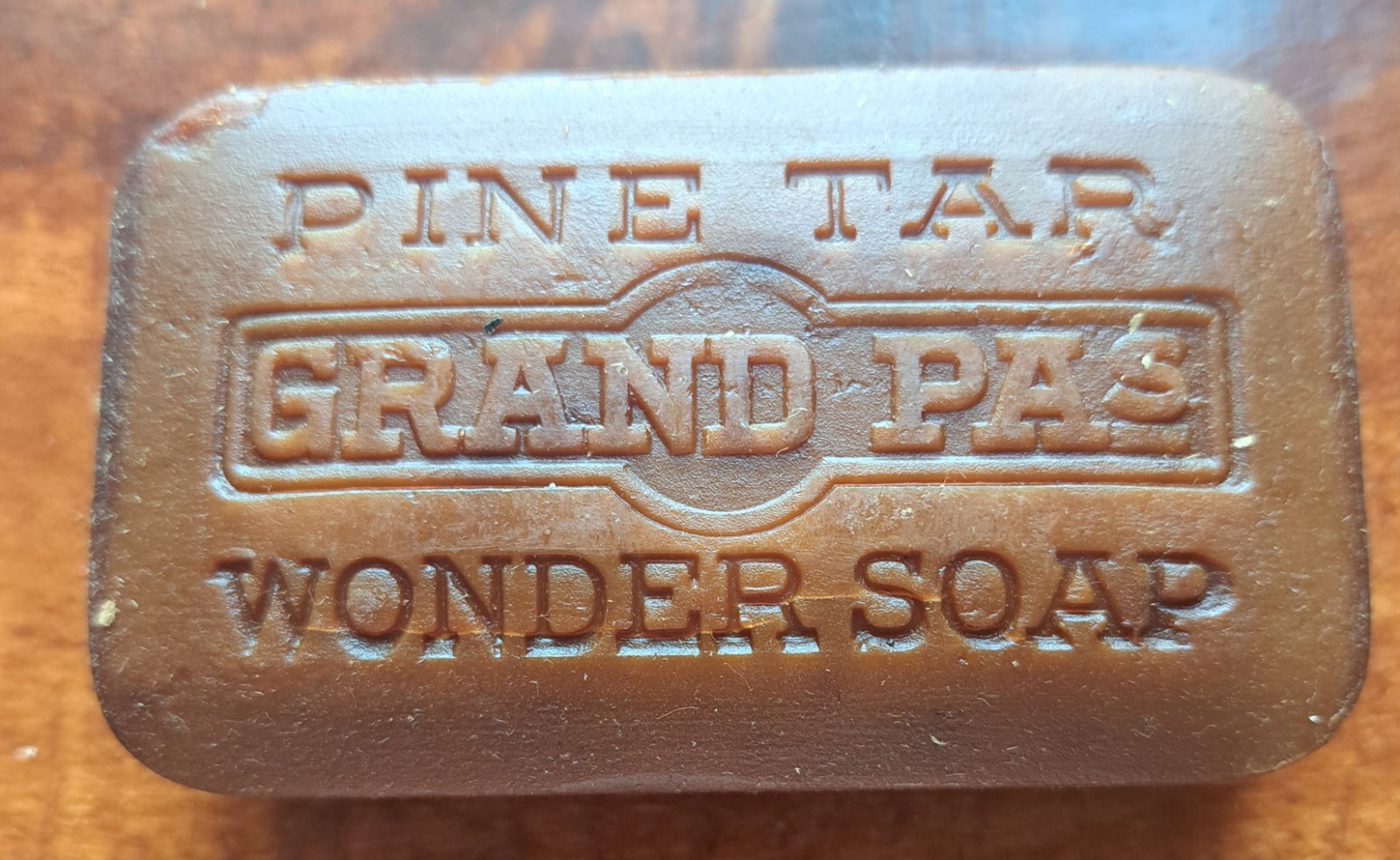 Grandpas Pine Tar Wonder Soap Original Box Vintage Toiletries