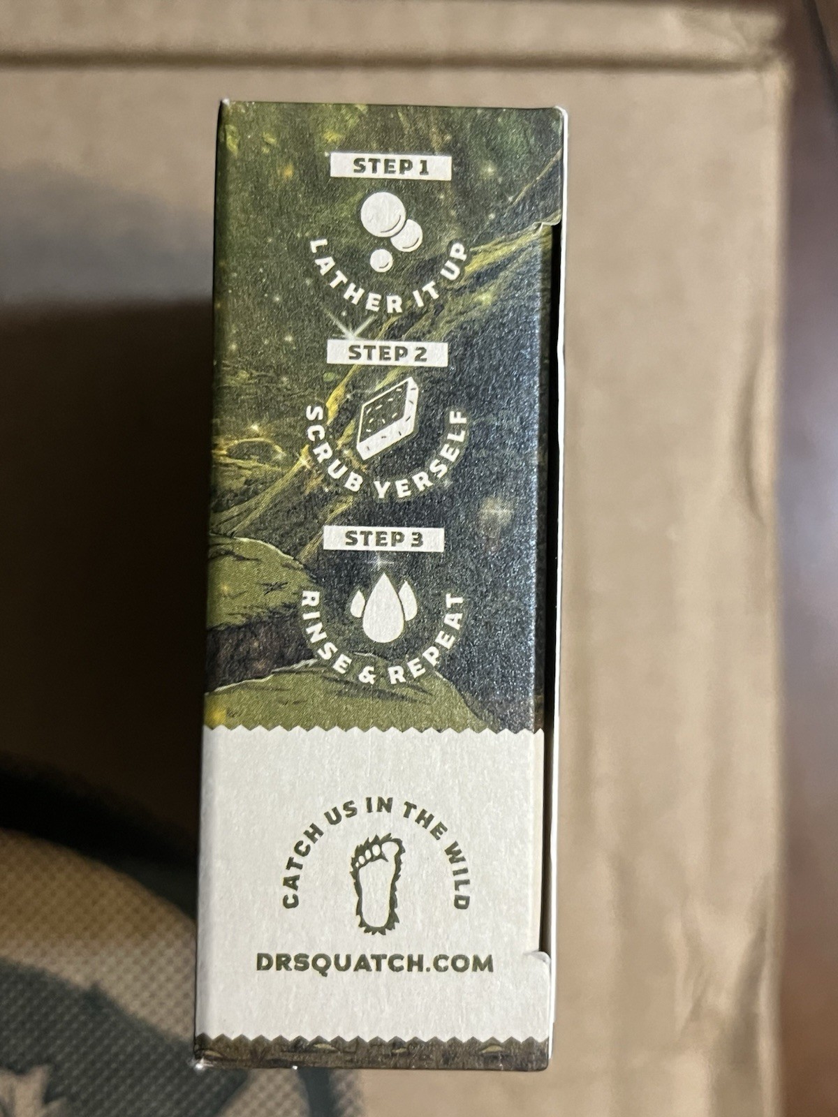 Dr. Squatch Ltd Ed. Bar Soap Zen Cleanse Mandalorian Zero Grit 5oz