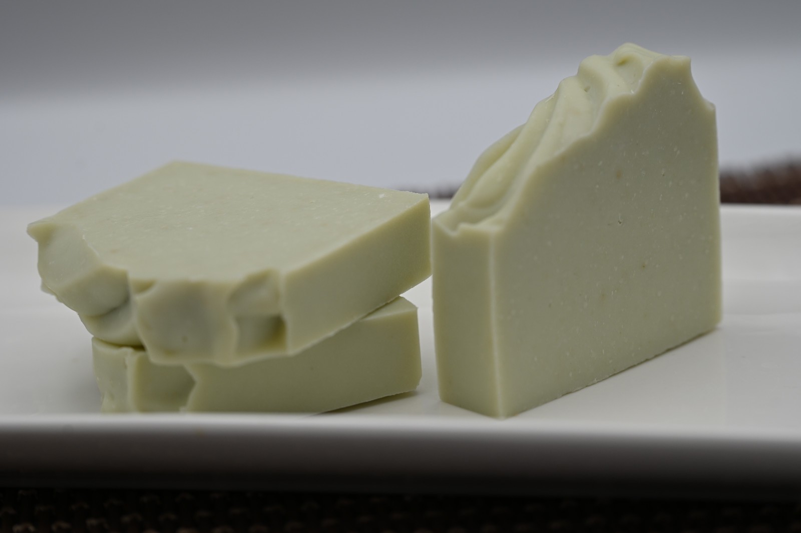 Le Luxe Lather, Luxury Artisan Soap, “Allison”.. Green Tea Boost..