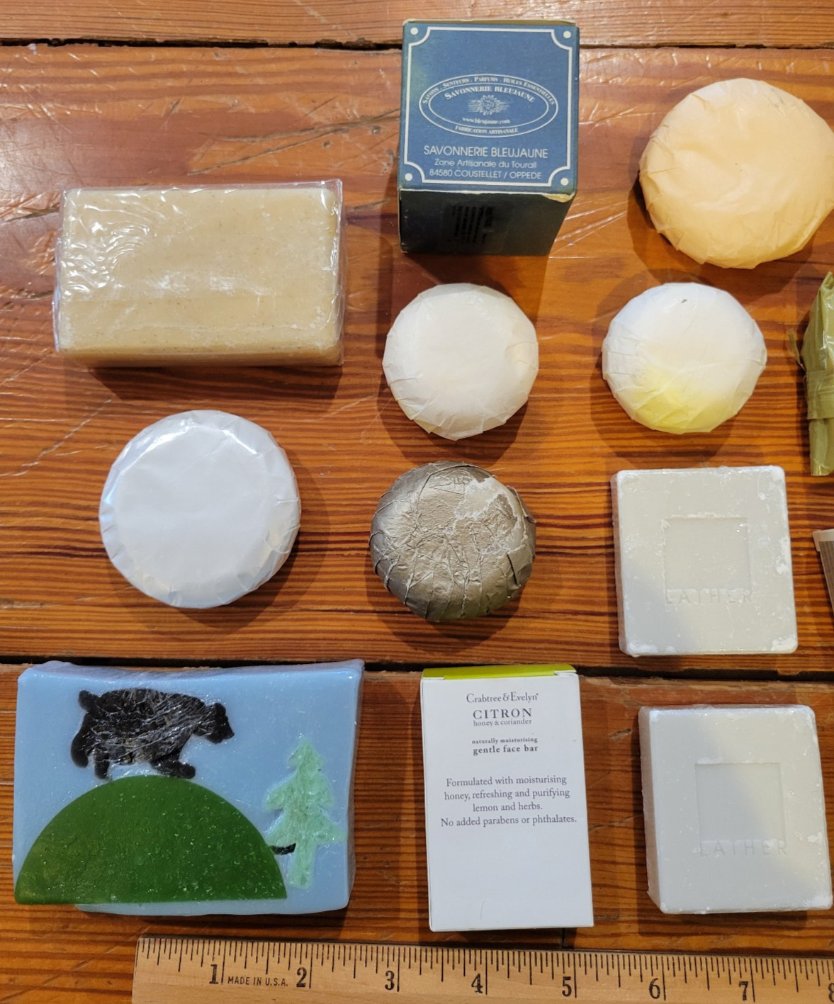 Lot of 18 Soap Bar Bath Face Yardley Asira Crabtree & Evelyn Lather Neutrogena