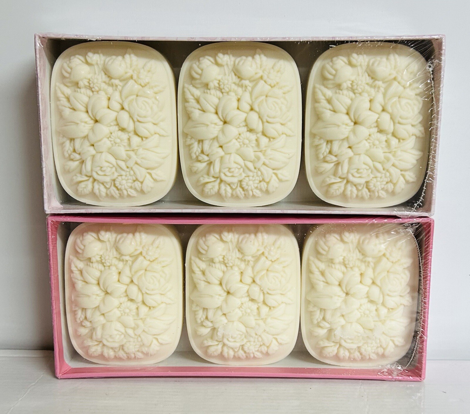 Fiorentino ~ Peony & Rose Bar Soap from Italy 6 bars 4.40 oz Each