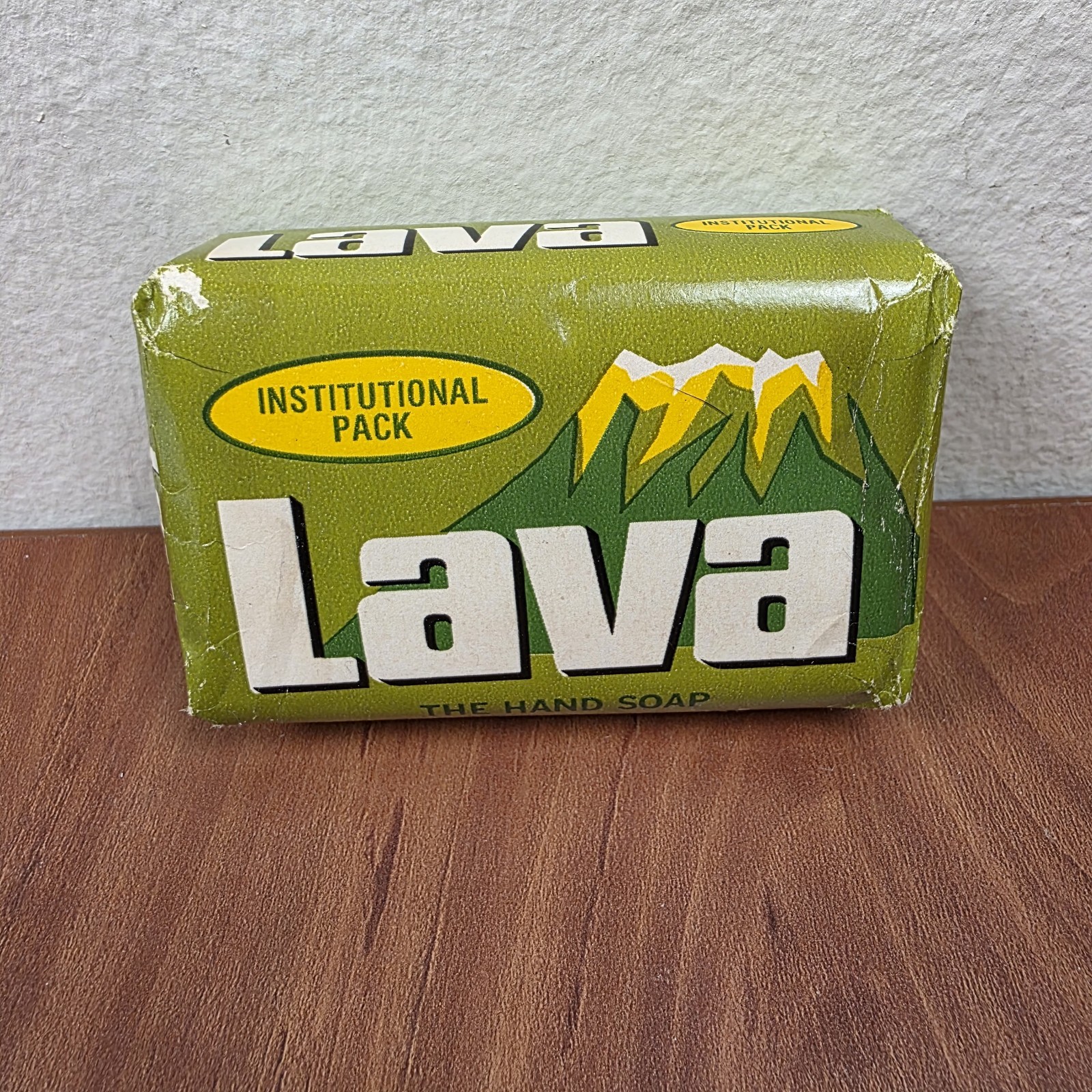 Pack Lava Bar Heavy Duty Pumice Hand Soap USA Institutional 1 Bar Damage Package