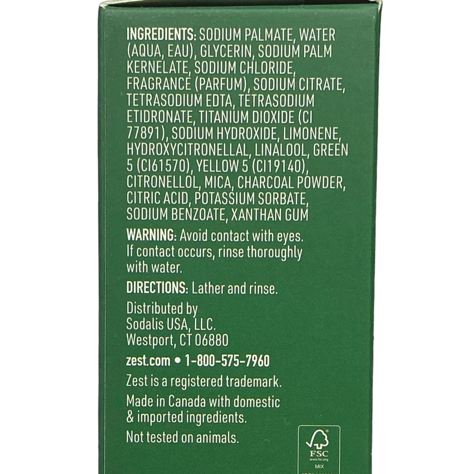 Zest Brut Deodorizer Classic Scent Moisture Bar Soap 7.05 oz. each Lot Of 6 New
