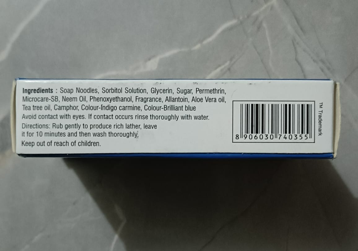 3 X PMT soap Permethrine Soap for All Skin Type