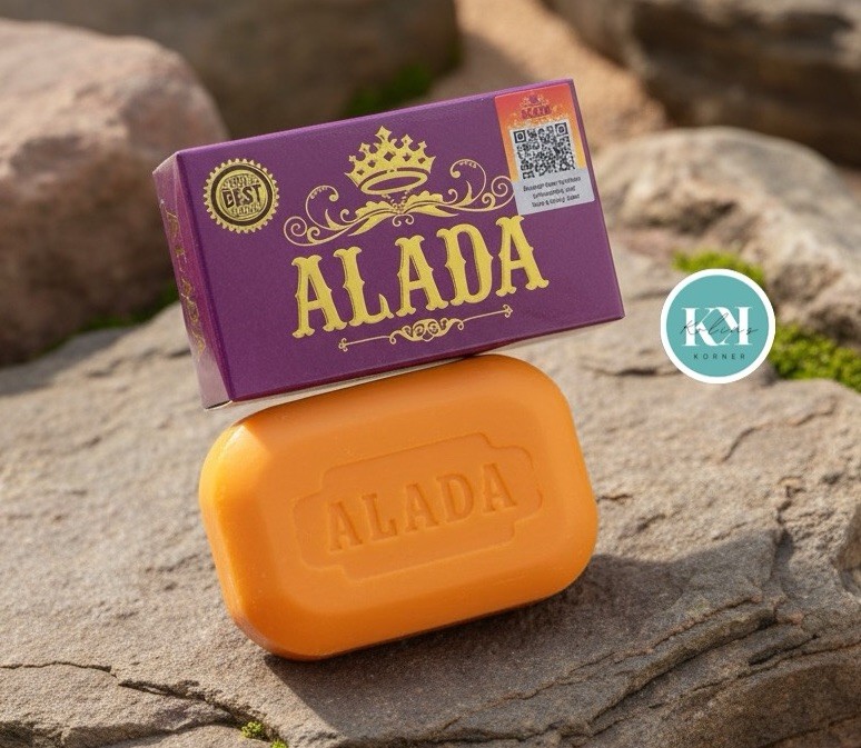 ALADA Whitening Soap Naturally Brightening Natural Extract Face Body 160G