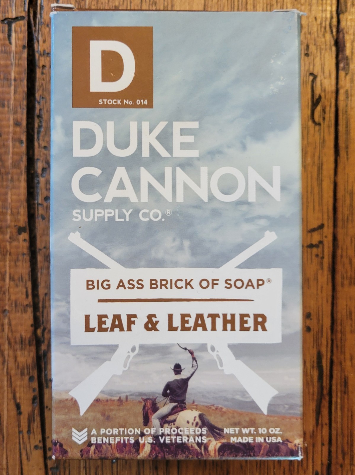Duke Cannon Leaf And Leather Big A** Brick Of Soap 10oz