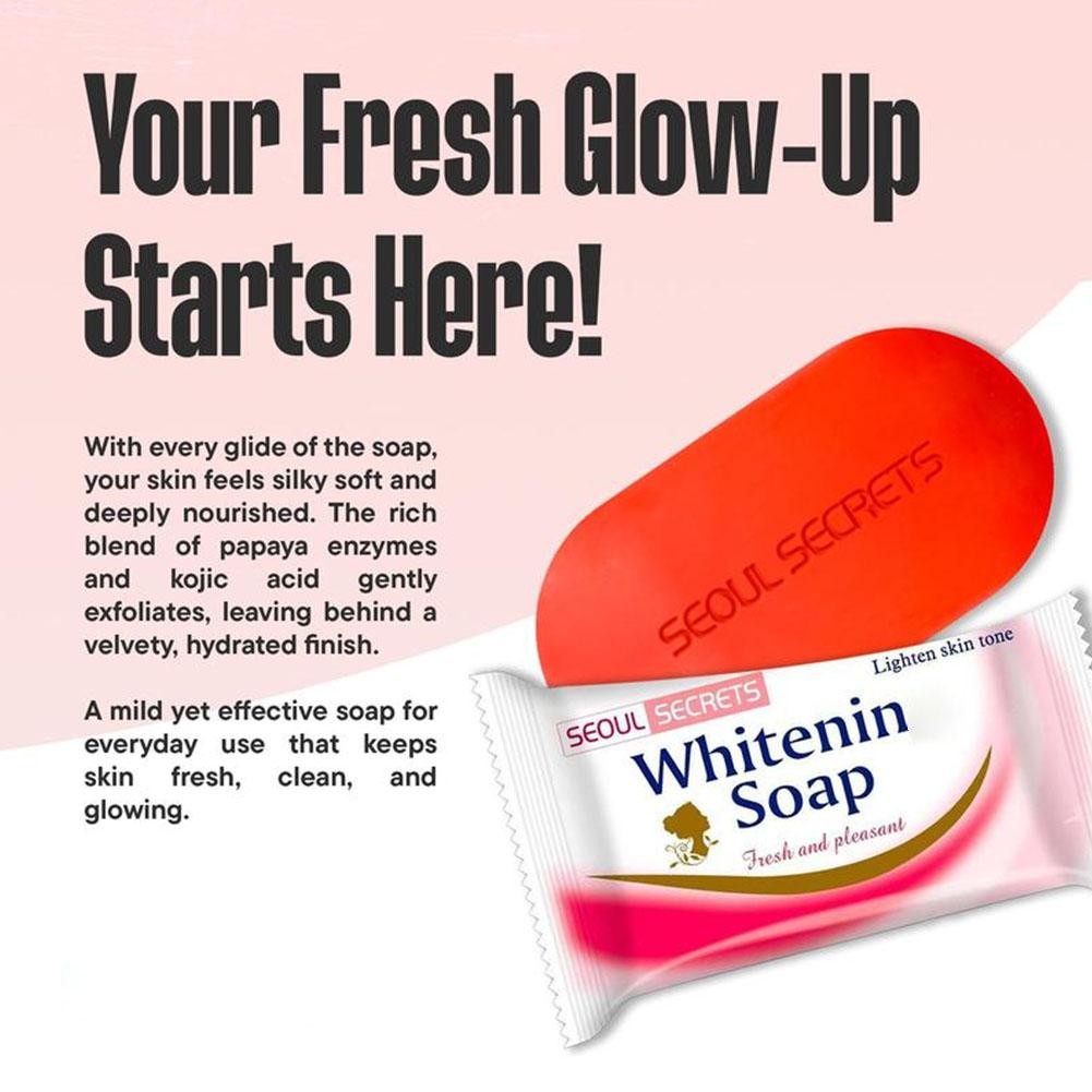 Seoul Secret Soap Lighten SkinTone Fresh MoistureArbutin Dry Skin Moisturi HOT