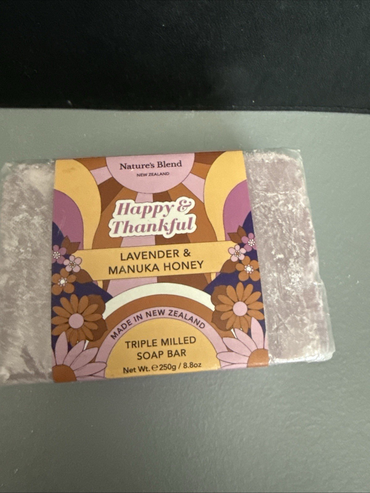 Nature’s Blend New Zealand Lavendar & Manuka Honey Triple Milled Soap Bar