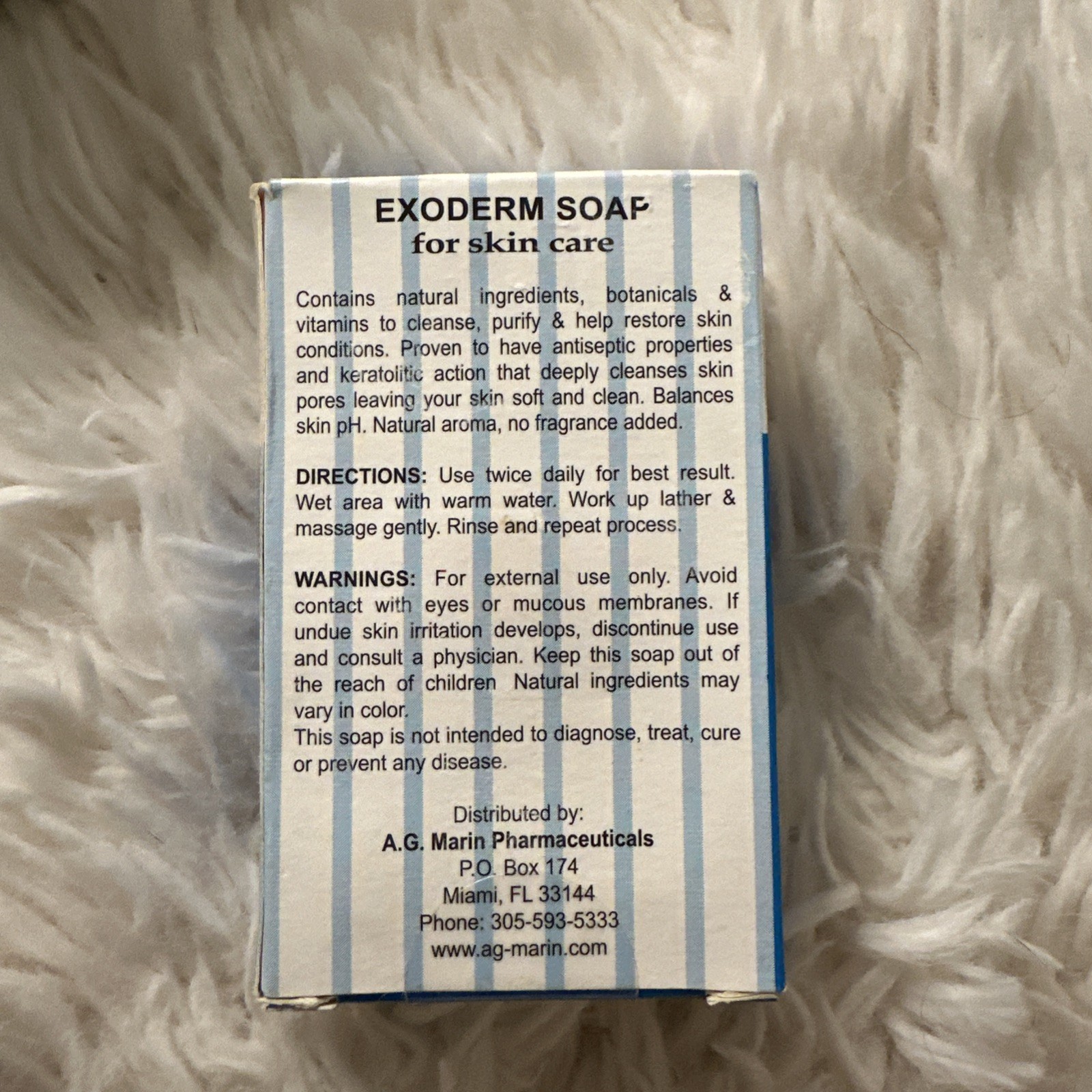 Exoderm Soap Bar for Acne