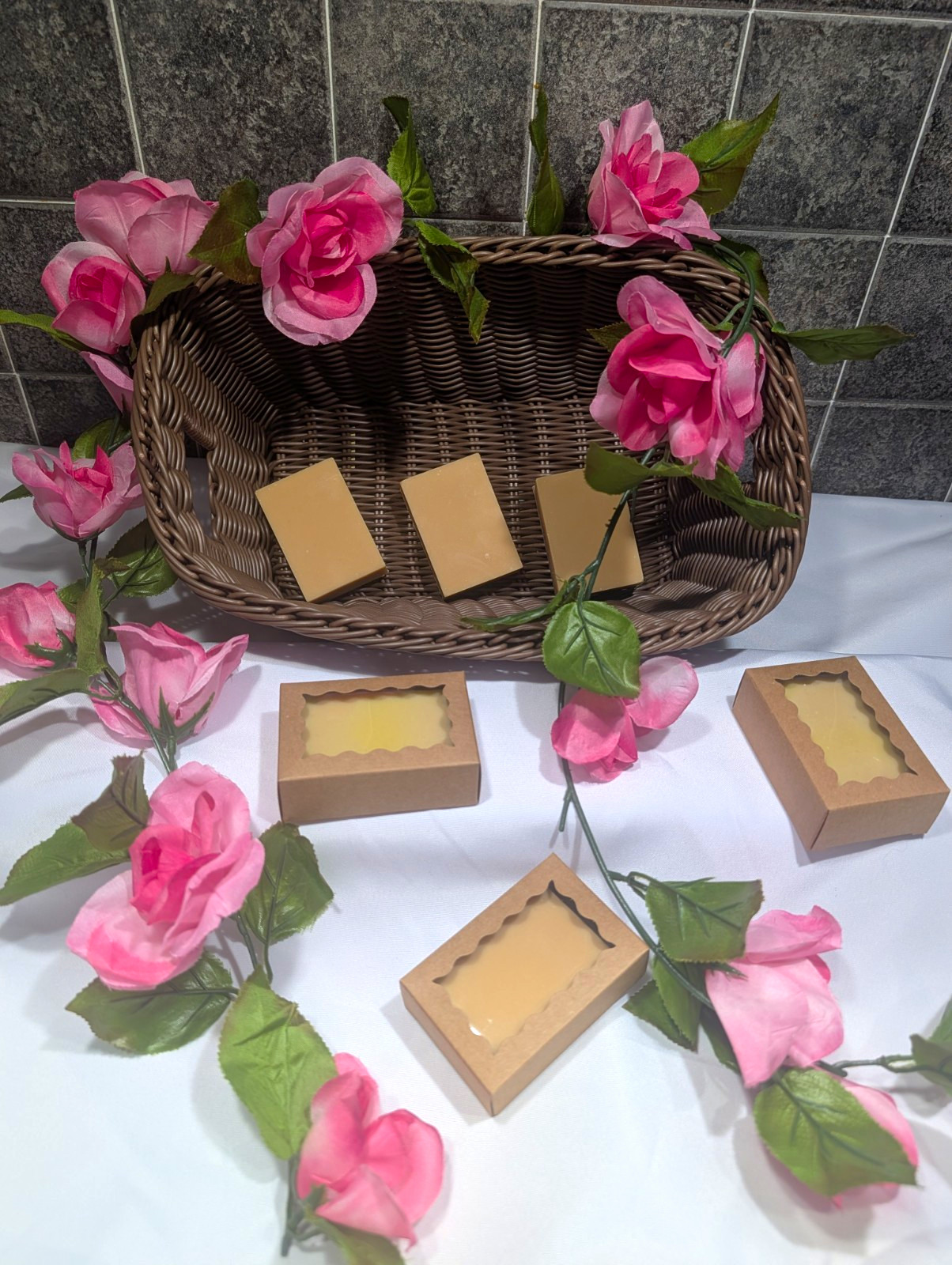 Goat Milk Soap Rose Of Sharon 🌹