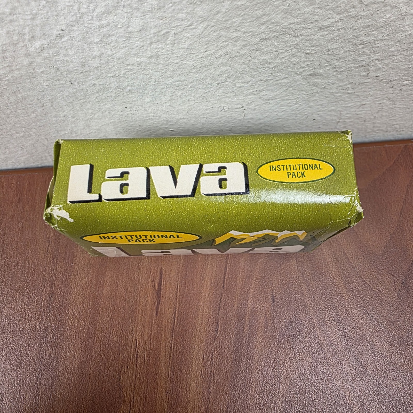 Pack Lava Bar Heavy Duty Pumice Hand Soap USA Institutional 1 Bar Damage Package