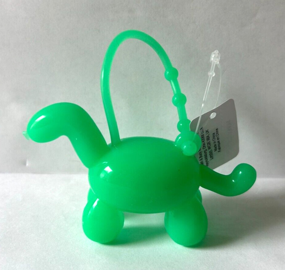 NEW Bath & and Body Works BALLON ANIMAL GREEN DINOSAUR Pocket Gel Holder Sleeve