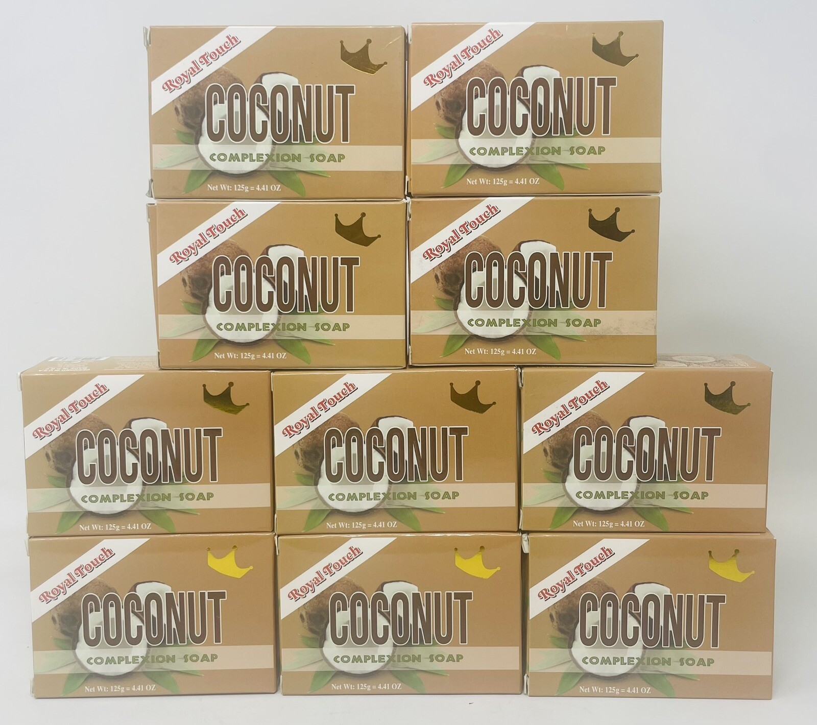 Royal Touch Coconut Complexion Soap { PACK OF 10 } 125 g EACH FREE SHIPPING
