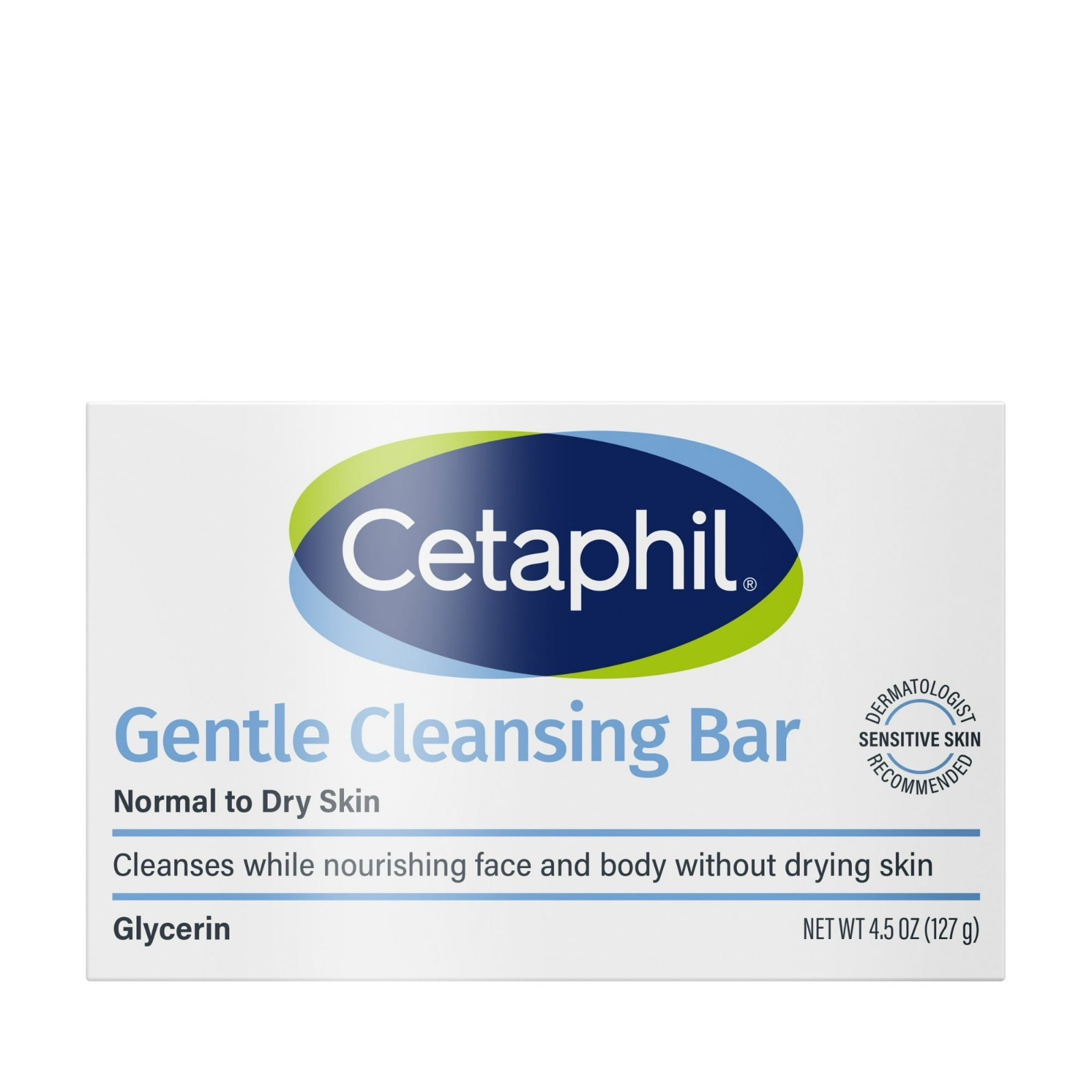Lot Of 2 Cetaphil Gentle Cleansing Bars for Sensitive Skin Full Size Bars 4.5 oz