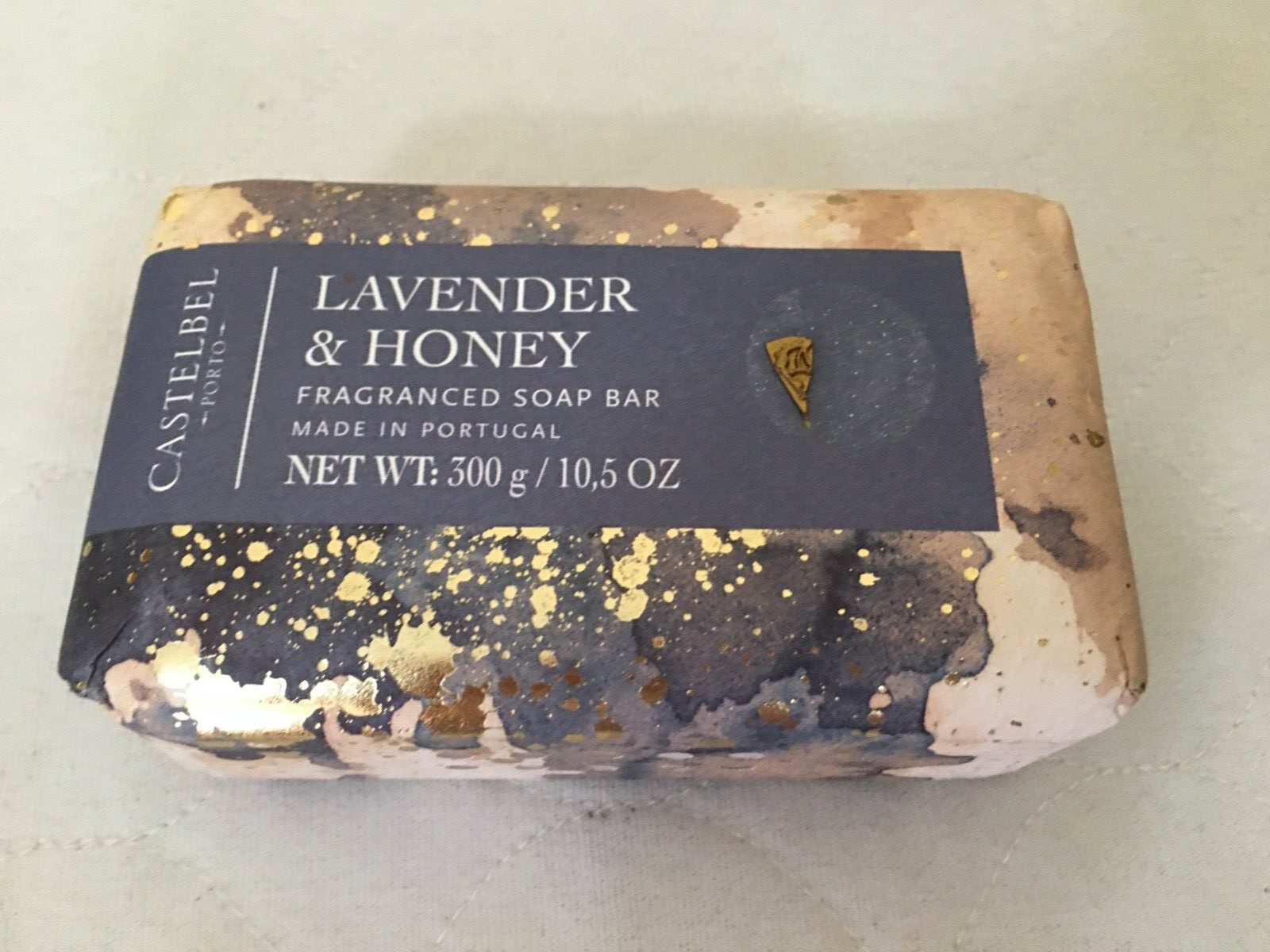 Castelbel Porto Lavender & Honey Luxury Soap Bar 10.5 oz Handmade in Portugal