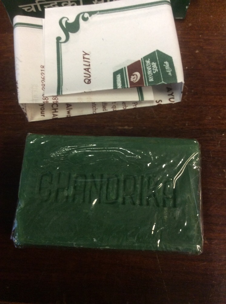Chandrika Ayurvedic Bar Soap 75g / 2.64oz Health and Beauty Bathroom
