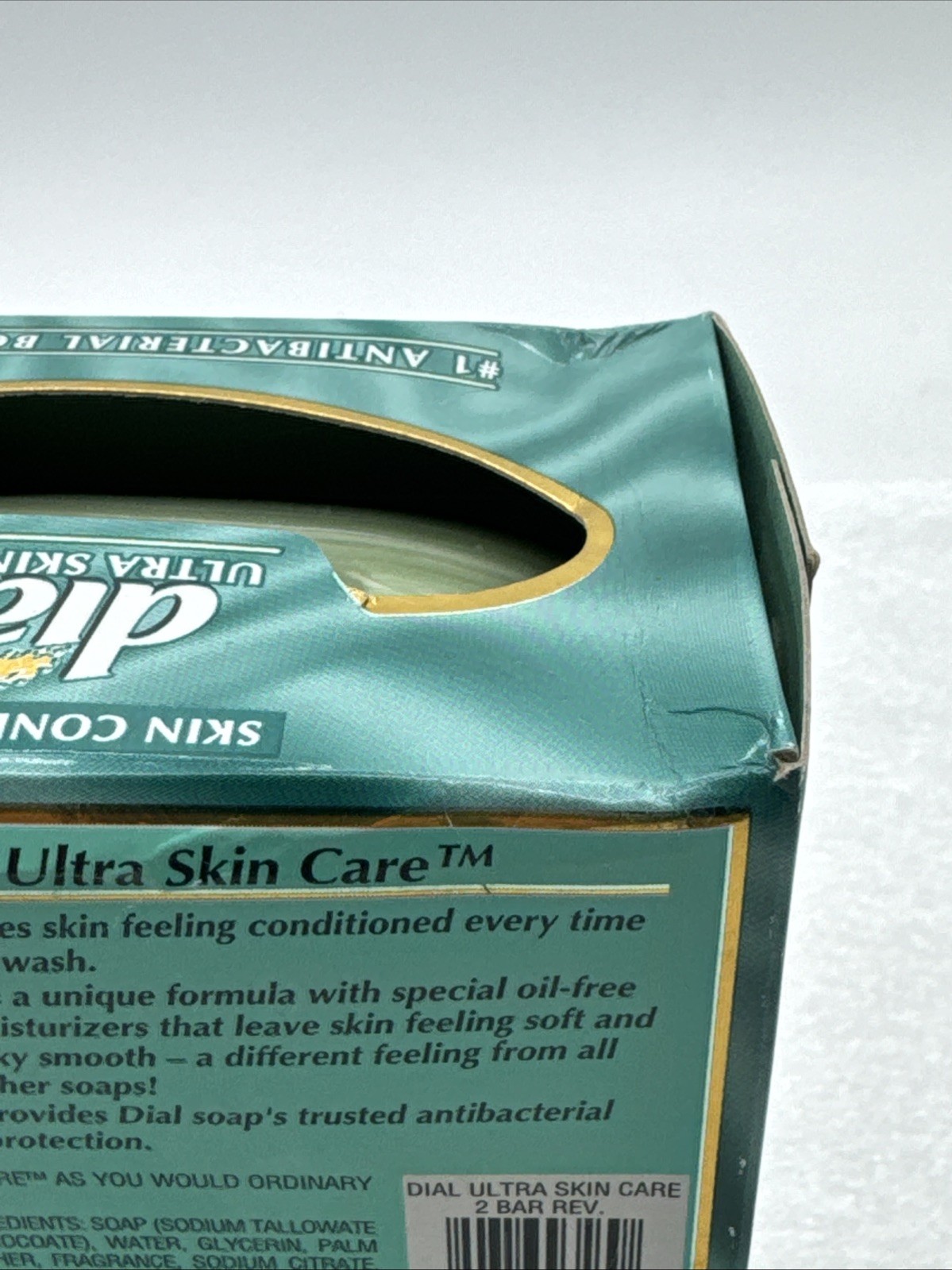 Lot Of 4 Vintage 1995 Dial Ultra Skin Care Bar Soaps – 2 Packs Antibacterial