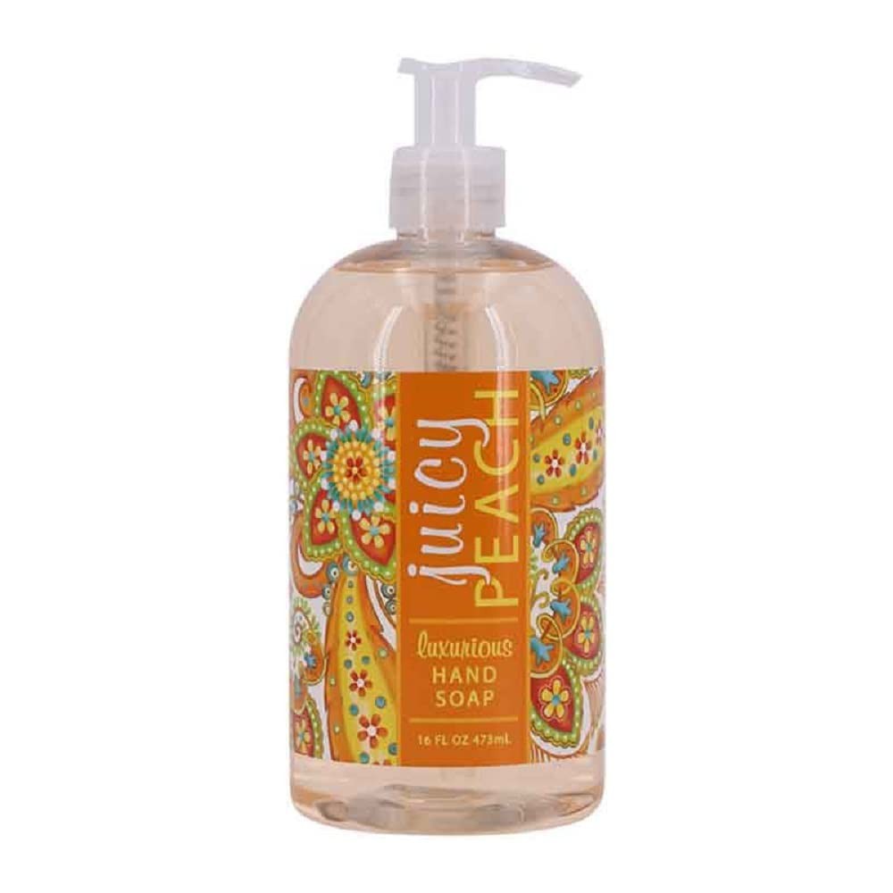 Greenwich Bay 16 oz Hand Soap Botanical Collection Juicy Peach Shea Butter
