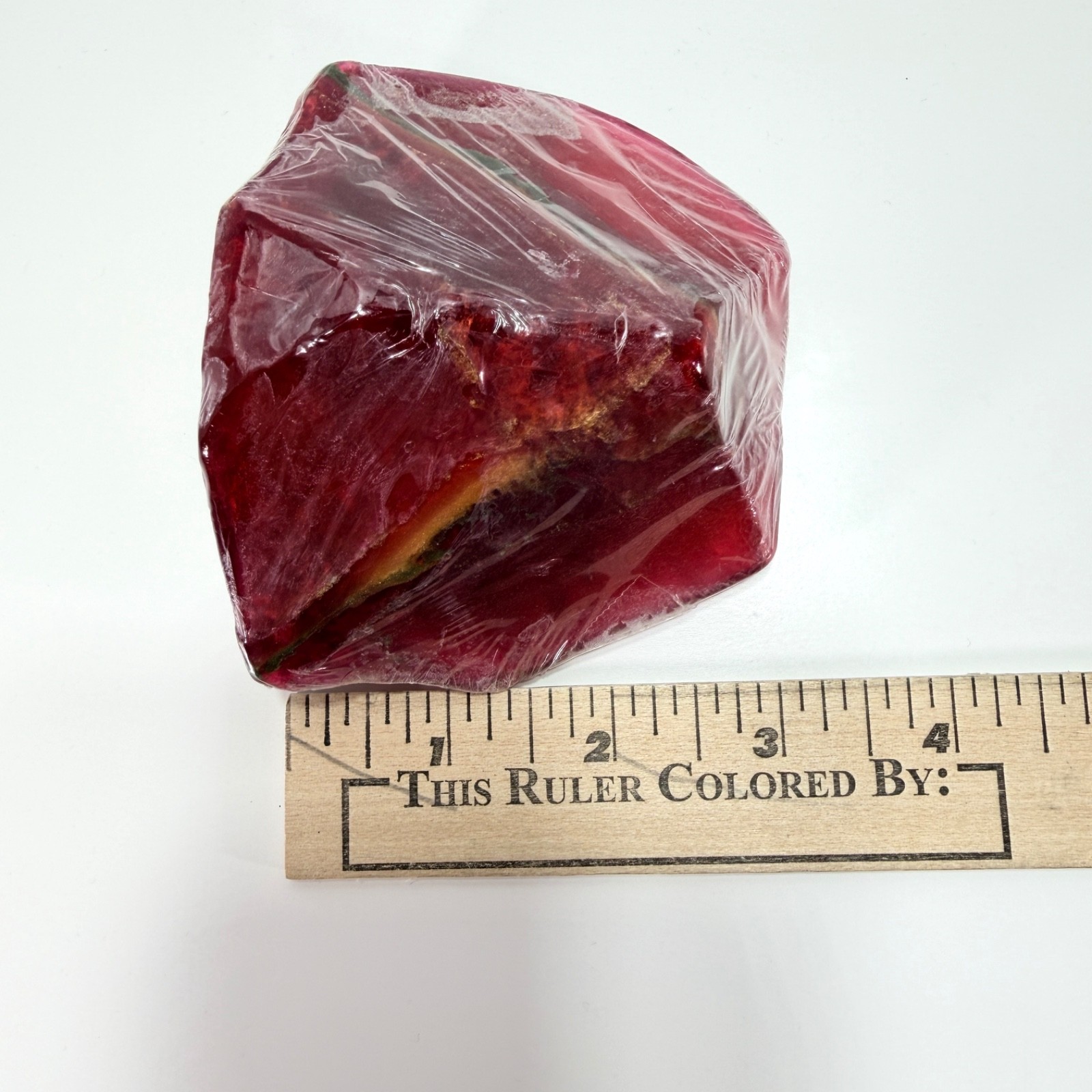 Soap Rocks January Birthstone – Red Garnet – 6oz / 170g – made in USA – Sealed