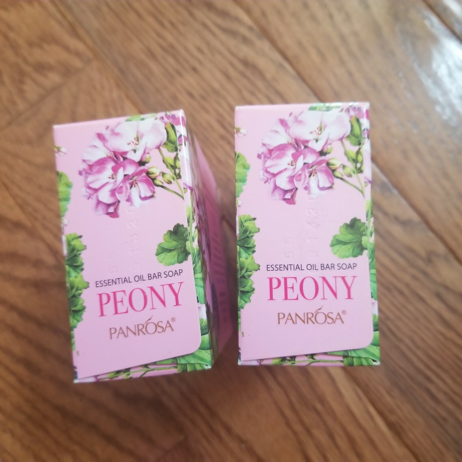 Lot of 2 Panrosa Essential Oil Bar Soap 7 oz Peony